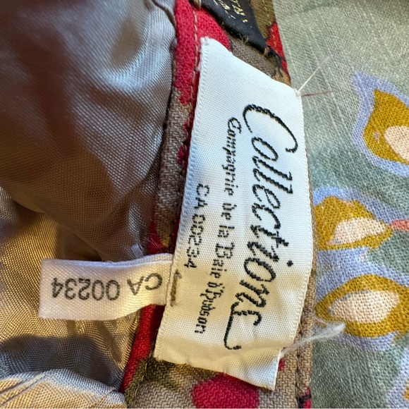 NWT Vintage Azner Reli Italian Wool Pleated Midi Skirt Hudson’s Bay 44 - Picture 7 of 9